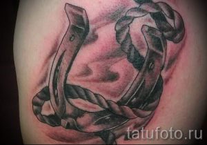 Тату Подкова фото - тату на удачу в любви 5255 tatufoto.ru