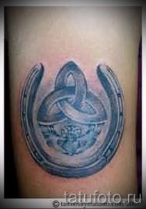Тату Подкова фото - тату на удачу в спорте 6264 tatufoto.ru