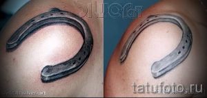 Тату Подкова фото - тату на удачу достаток и любовь фото 1267 tatufoto.ru