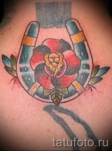 Тату Подкова фото - тату на удачу картинки 6280 tatufoto.ru