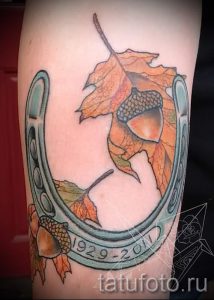 Тату Подкова фото - тату на удачу символы 2292 tatufoto.ru
