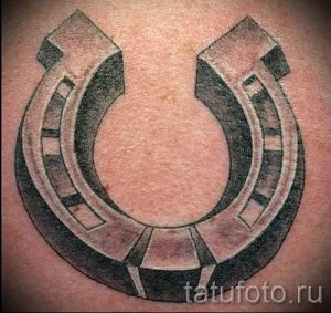 Тату Подкова фото - тату на удачу счастье и любовь 3301 tatufoto.ru