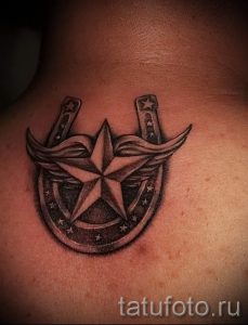 Тату Подкова фото - тату на удачу счастье и любовь 4302 tatufoto.ru