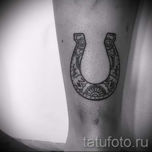 Тату Подкова фото - тату приносящие удачу счастье любовь 3317 tatufoto.ru