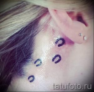 Тату Подкова фото - тату приносящие удачу счастье любовь 5319 tatufoto.ru