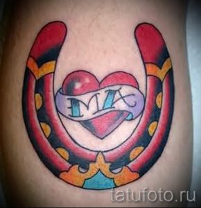 Тату Подкова фото - тату удача счастье богатство фото 7326 tatufoto.ru
