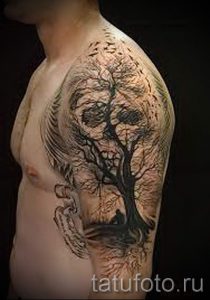 Тату Череп фото - знак удачи тату 4332 tatufoto.ru