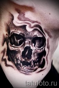 Тату Череп фото - тату которые приносят удачу и богатство 3341 tatufoto.ru