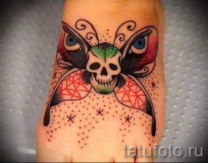 Тату Череп фото - тату которые приносят удачу и богатство 4342 tatufoto.ru