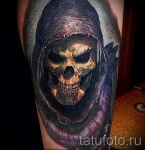 Тату Череп фото - тату на удачу и богатство фото 3351 tatufoto.ru