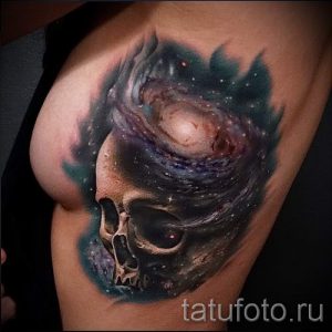 Тату Череп фото - тату на удачу и богатство фото 4352 tatufoto.ru