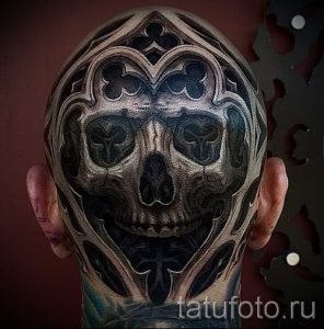 Тату Череп фото - тату на удачу и богатство фото 5353 tatufoto.ru