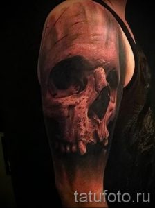 Тату Череп фото - тату на удачу фото 4357 tatufoto.ru