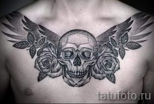 Тату Череп фото - тату на удачу фото 5358 tatufoto.ru