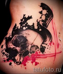 Тату Череп фото - тату приносящие счастье и удачу 2360 tatufoto.ru
