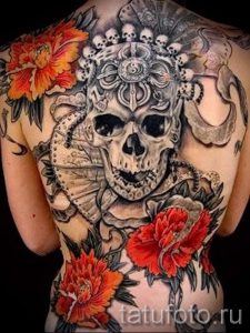 Тату Череп фото - тату приносящие удачу и деньги фото 3367 tatufoto.ru