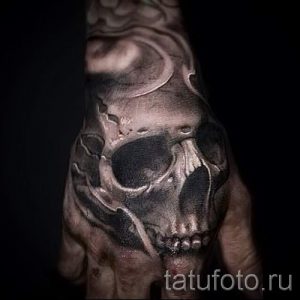 Тату Череп фото - тату приносящие удачу и деньги фото 4368 tatufoto.ru