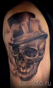 Тату Череп фото - тату притягивающие деньги и удачу 1370 tatufoto.ru