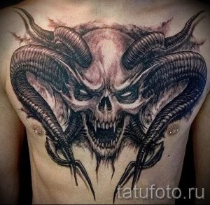 Тату Череп фото - тату притягивающие деньги и удачу 2371 tatufoto.ru