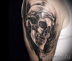 Тату Череп фото - тату символ удачи и богатства 4378 tatufoto.ru