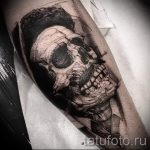 Тату Череп фото - тату символ удачи и богатства 5379 tatufoto.ru