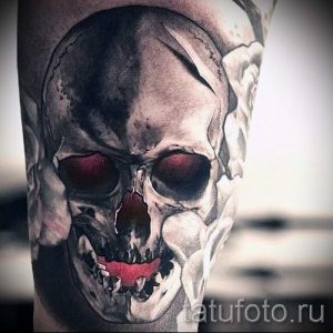 Тату Череп фото - тату удача счастье богатство 1380 tatufoto.ru