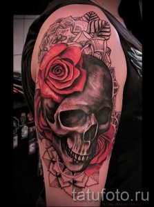 Тату Череп фото - тату удача счастье богатство 2381 tatufoto.ru