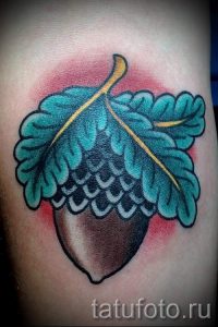 Тату желудь фото - тату иероглиф удача 4050 tatufoto.ru