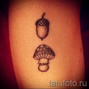 Тату желудь фото - тату счастье удача любовь 1077 tatufoto.ru