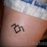 крутые простые тату - фото готовой татуировки 02092016 5133 tatufoto.ru