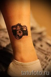 маленькие и простые тату на ногу - фото готовой татуировки 02092016 7141 tatufoto.ru