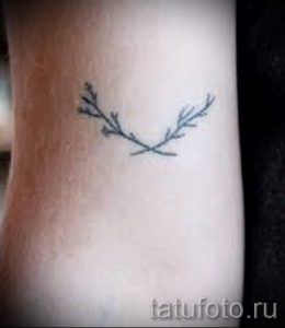 маленькие простые тату - фото готовой татуировки 02092016 6147 tatufoto.ru