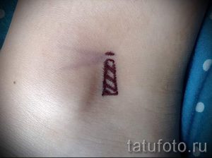 маленькие простые тату - фото готовой татуировки 02092016 8149 tatufoto.ru