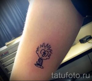 простые и красивые тату - фото готовой татуировки 02092016 19179 tatufoto.ru