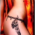 простые тату для начинающих - фото готовой татуировки 02092016 5200 tatufoto.ru