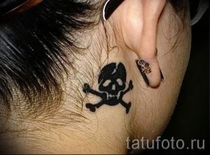 простые тату для начинающих - фото готовой татуировки 02092016 7202 tatufoto.ru