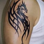 простые тату для парней - фото готовой татуировки 02092016 2204 tatufoto.ru