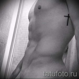 простые тату для парней - фото готовой татуировки 02092016 3205 tatufoto.ru