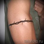простые тату для парней - фото готовой татуировки 02092016 4206 tatufoto.ru