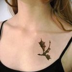 простые тату дракона - фото готовой татуировки 02092016 1210 tatufoto.ru