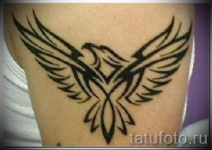 простые тату животных - фото готовой татуировки 02092016 5220 tatufoto.ru