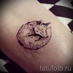 простые тату животных - фото готовой татуировки 02092016 6221 tatufoto.ru