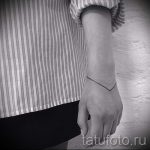 простые тату из линий - фото готовой татуировки 02092016 7239 tatufoto.ru