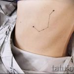 простые тату из линий - фото готовой татуировки 02092016 8240 tatufoto.ru