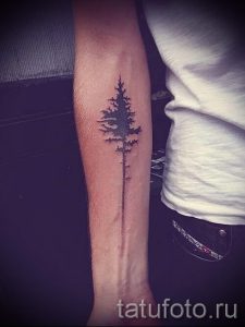 простые тату на предплечье - фото готовой татуировки 02092016 6292 tatufoto.ru