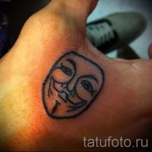 простые тату на руку - фото пример готовой татуировки 02092016 14308 tatufoto.ru