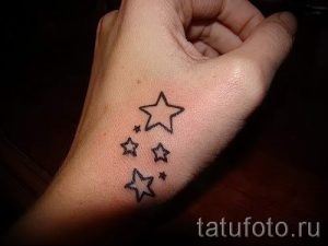 простые тату на руку - фото пример готовой татуировки 02092016 3297 tatufoto.ru