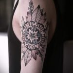 простые тату рукава - фото готовой татуировки 02092016 2318 tatufoto.ru