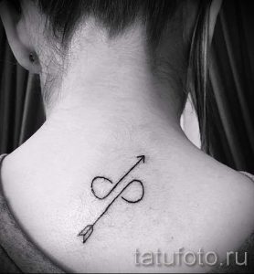 простые тату со смыслом - фото готовой татуировки 02092016 5327 tatufoto.ru
