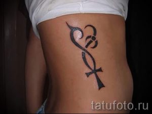 простые тату узоры - фото готовой татуировки 02092016 3332 tatufoto.ru